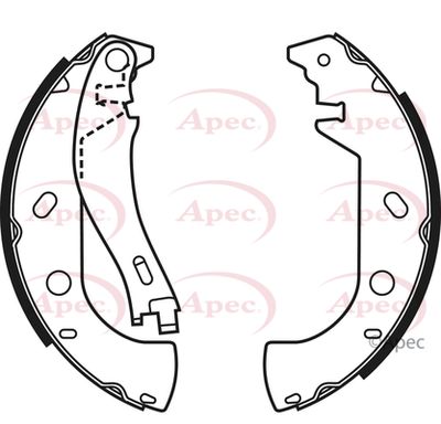 Brake Shoe Set APEC SHU574