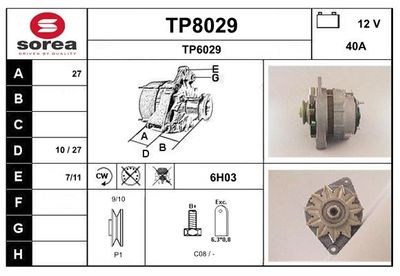 GENERATOR SNRA TP8029