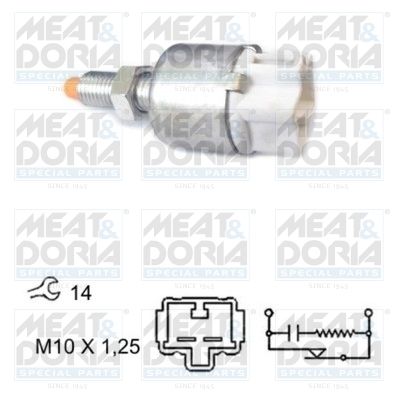 MEAT & DORIA 35016 Выключатель стоп-сигнала  для TOYOTA PICNIC (Тойота Пикник)