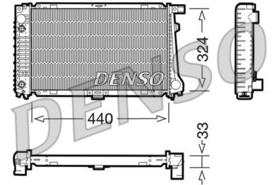 DENSO DRM05033 Крышка радиатора  для BMW 3 (Бмв 3)