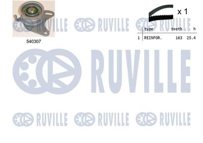 Комплект ремня ГРМ RUVILLE 550456 для HYUNDAI H100