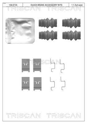 SET ACCESORII PLACUTE FRANA