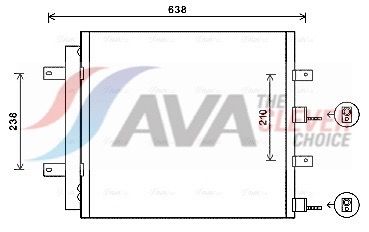 кондензатор, климатизация AVA Clever Choice JR5051D