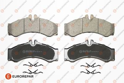 Комплект тормозных колодок, дисковый тормоз EUROREPAR 1639372080 для MERCEDES-BENZ SPRINTER