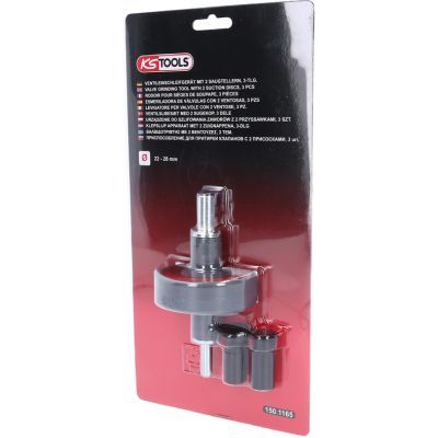 Ks Tools - Sada náradia na zabrúsenie sedla ventilu