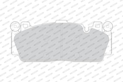 BREMSBELAGSATZ SCHEIBENBREMSE FERODO FDB4712 1