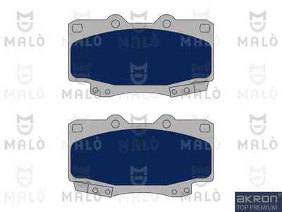 AKRON-MALÒ 1051024 Тормозные колодки и сигнализаторы для TOYOTA HILUX VII Пикап (_N1_, _N2_, _N3_) 2.5 D-4D 4WD (KUN25_)