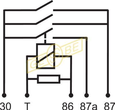 RELAIS KRAFTSTOFFPUMPE GEBE 991361 1