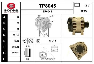 GENERATOR SNRA TP8045