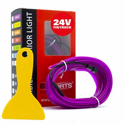 Unutarnje svjetlo Einparts Automotive EPAL5M PURPLE 24V
