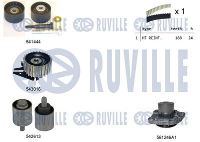 SET POMPA APA + CUREA DINTATA RUVILLE 5505341