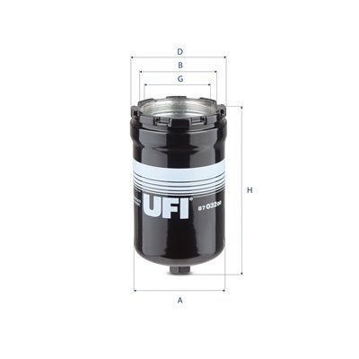 Hydraulisch filter (geschroefd) past: HITACHI ZX120, ZX130H, ZX130W, ZX160W, ZX180W, ZX200, ZX200-3, ZX200LC, ZX200LC-3, ZX200LC-E, ZX210, ZX210H, ZX210H-3, ZX210K, ZX210K-3, ZX210LC, ZX210LC-E