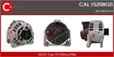 GENERATOR / ALTERNATOR CASCO CAL15208GS