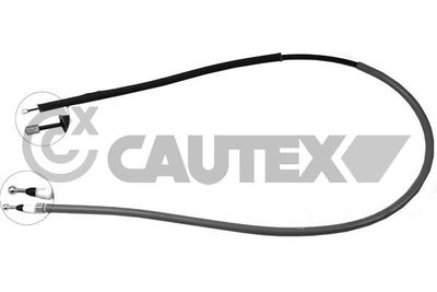 Тросик, cтояночный тормоз CAUTEX 019041 для CITROËN JUMPY