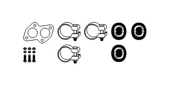 SET MONTARE SISTEM DE ESAPAMENT