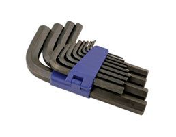 Laser Tools Metric Hex Key Set 13pc