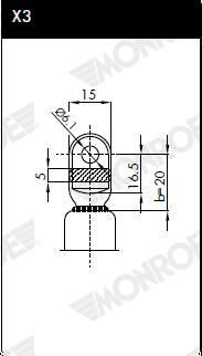 GASFEDER KOFFER-/LADERAUM MONROE ML5594 3