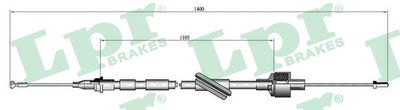 Cable Pull, clutch control C0104C