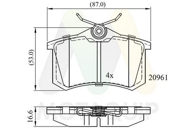 SET PLACUTE FRANA FRANA DISC