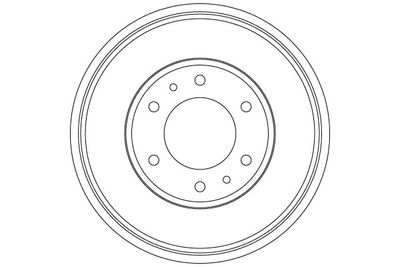BREMSTROMMEL TRW DB4423 1