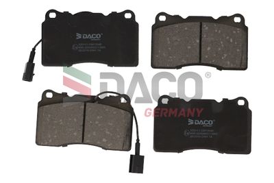Комплект тормозных колодок, дисковый тормоз DACO Germany 320113 для ALFA ROMEO GIULIETTA