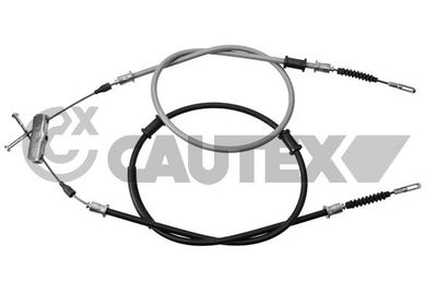 Тросик, cтояночный тормоз CAUTEX 489062 для OPEL CALIBRA
