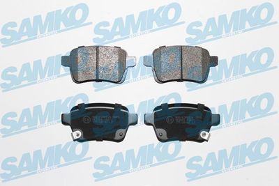 Комплект тормозных колодок, дисковый тормоз SAMKO 5SP1827 для FIAT TIPO