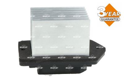 Předřazený odpor, elektromotor (ventilátor chladiče) NRF 342401