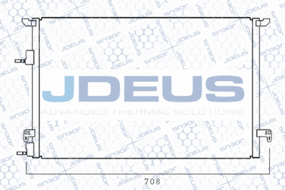 Конденсатор, кондиционер JDEUS M-7240090 для SAAB 9-3X
