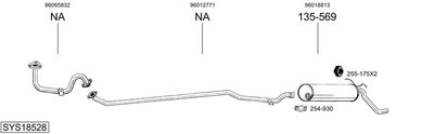 Изпускателна система BOSAL SYS18528