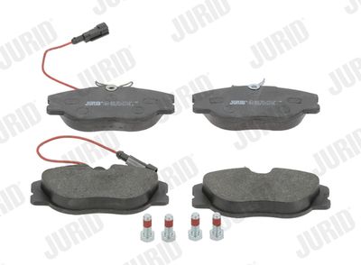 Комплект тормозных колодок, дисковый тормоз JURID 571894J для ALFA ROMEO 155