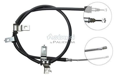 Тросик, cтояночный тормоз ASHUKI by Palidium ASH3-1330 для HYUNDAI GETZ