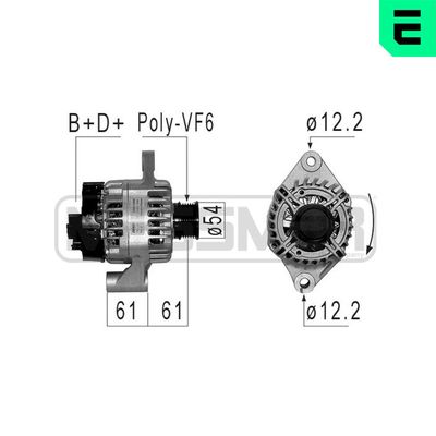 GENERATOR / ALTERNATOR ERA 210854