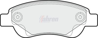 Fahren Brake Pad Set, disc brake FBP3087