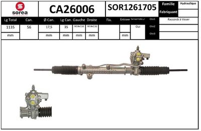 LENKGETRIEBE SNRA CA26006