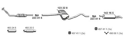 SISTEM DE ESAPAMENT ERNST 070739