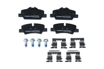 комплект спирачно феродо, дискови спирачки KAMOKA JQ101502