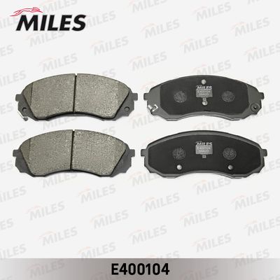 Комплект тормозных колодок, дисковый тормоз MILES E400104 для KIA CARNIVAL