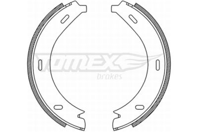 Комплект тормозных колодок TOMEX Brakes TX 21-19 для MERCEDES-BENZ VITO