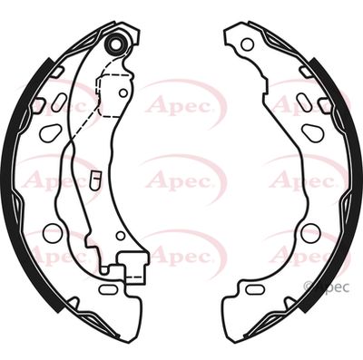 Brake Shoe Set APEC SHU719