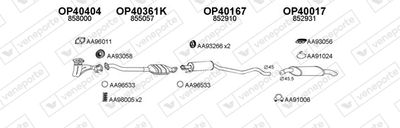 ABGASANLAGE VENEPORTE 400027