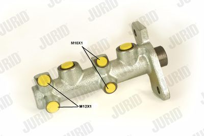 Главный тормозной цилиндр JURID 132399J для FORD FIESTA