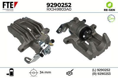 спирачен апарат FTE 9290252