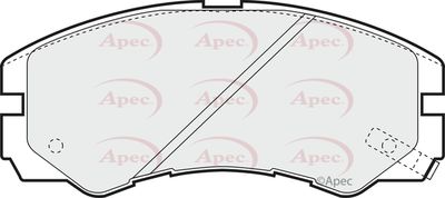 Brake Pad Set APEC PAD797