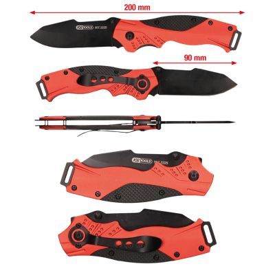 KS TOOLS Sulankstomas peilis