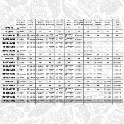 CHIT LANT DE DISTRIBUTIE ET ENGINETEAM RS0106VR6 1