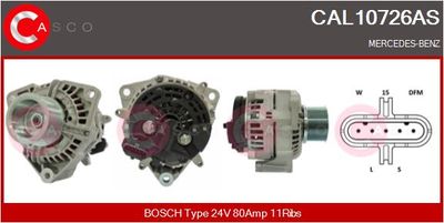 CASCO Generator Brand New HQ (CAL10726AS)
