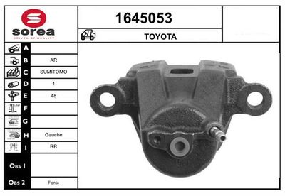 BREMSSATTEL SNRA 1645053