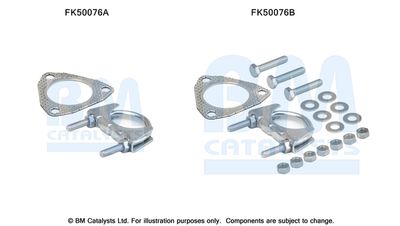 Монтажен комплект, изпускателна тръба BM Catalysts FK50076