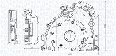 POMPA ULEI MAGNETI MARELLI 351516000042 1
